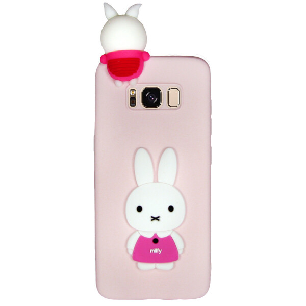 

Чехол Cartoon 3D Case для Samsung G955 Galaxy S8 Plus Кролик