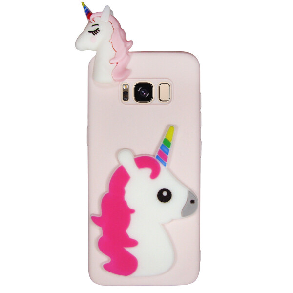 

Чехол Cartoon 3D Case для Samsung G955 Galaxy S8 Plus Единорог
