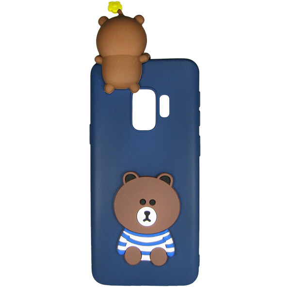 

Чехол Cartoon 3D Case для Samsung G965 Galaxy S9 Plus Мишка