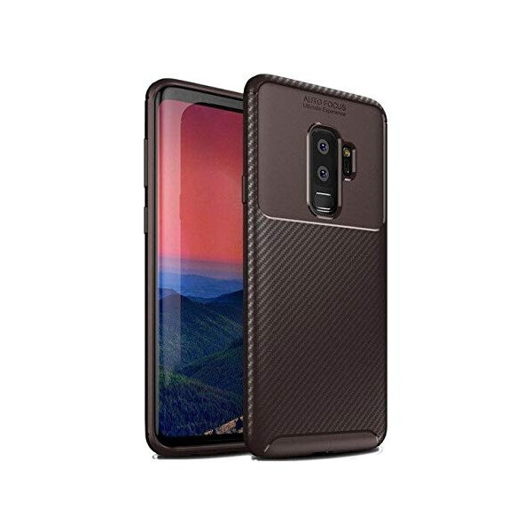

Чехол Carbon Case Samsung G965 Galaxy S9 Plus Коричневый
