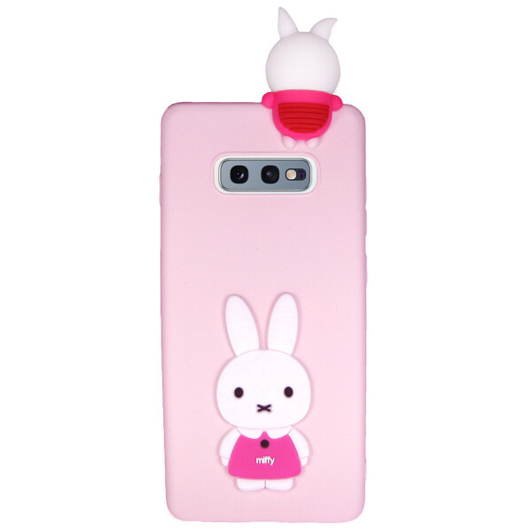 

Чехол Cartoon 3D Case для Samsung G970 Galaxy S10e Кролик