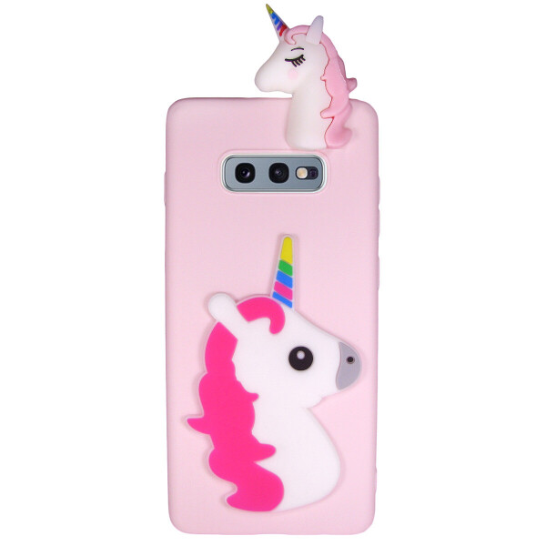 

Чехол Cartoon 3D Case для Samsung G970 Galaxy S10e Единорог