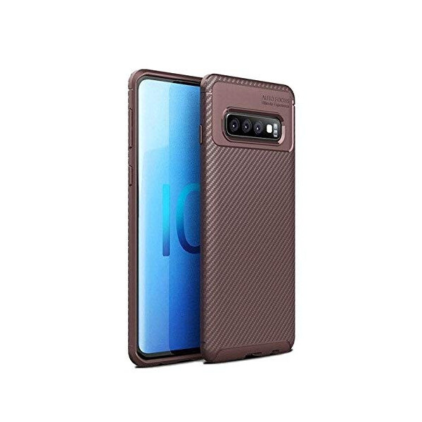 

Чехол Carbon Case Samsung G973 Galaxy S10 Коричневый