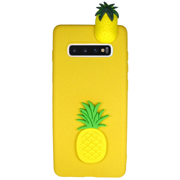

Чехол Cartoon 3D Case для Samsung G973 Galaxy S10 Ананасы