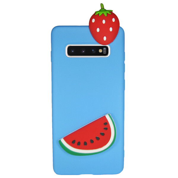 

Чехол Cartoon 3D Case для Samsung G975 Galaxy S10 Plus Арбуз