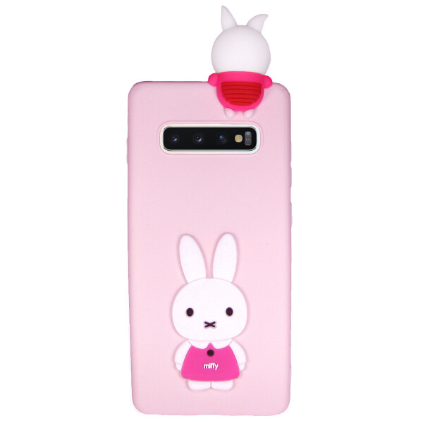 

Чехол Cartoon 3D Case для Samsung G975 Galaxy S10 Plus Кролик
