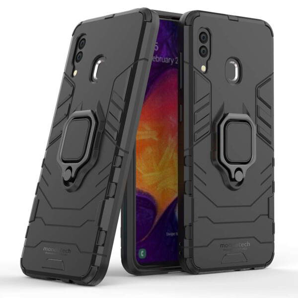 

Чехол Ring Armor для Samsung Galaxy A20 / Galaxy A30 Черный