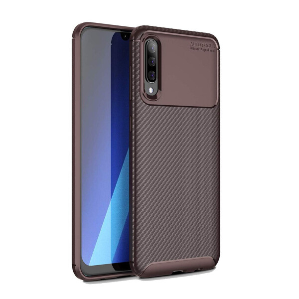 

Чехол Carbon Case для Samsung Galaxy A50 / A50s / A30s Коричневый
