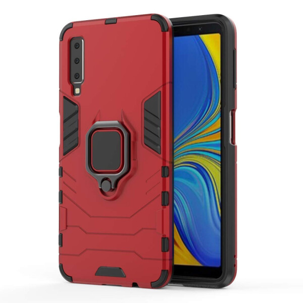 

Чехол Ring Armor для Samsung Galaxy A7 2018 SM-A750 Красный