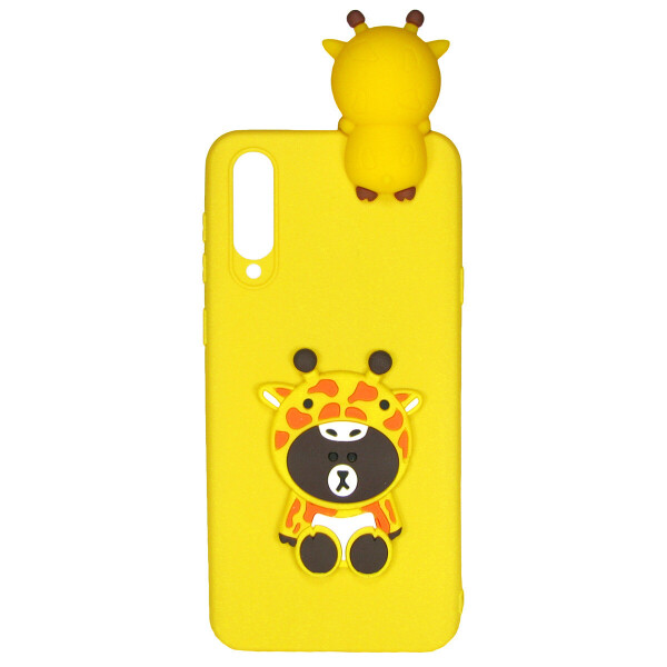 

Чехол Cartoon 3D Case для Samsung Galaxy A70 Жираф