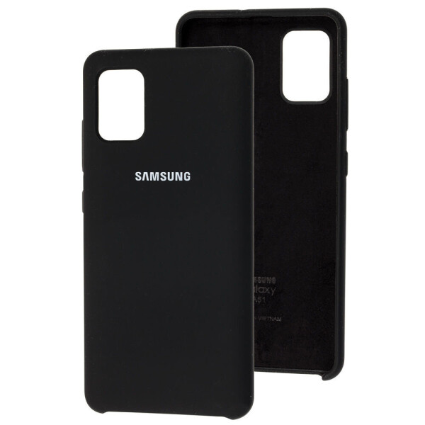 

Чехол Silicone Case для Samsung Galaxy A71 Black