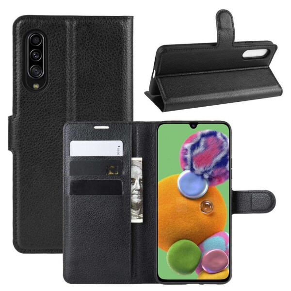 

Чехол-книжка Litchie Wallet для Samsung Galaxy A90 5G Black