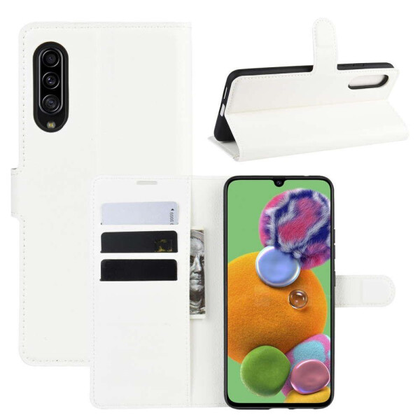 

Чехол-книжка Litchie Wallet для Samsung Galaxy A90 5G White