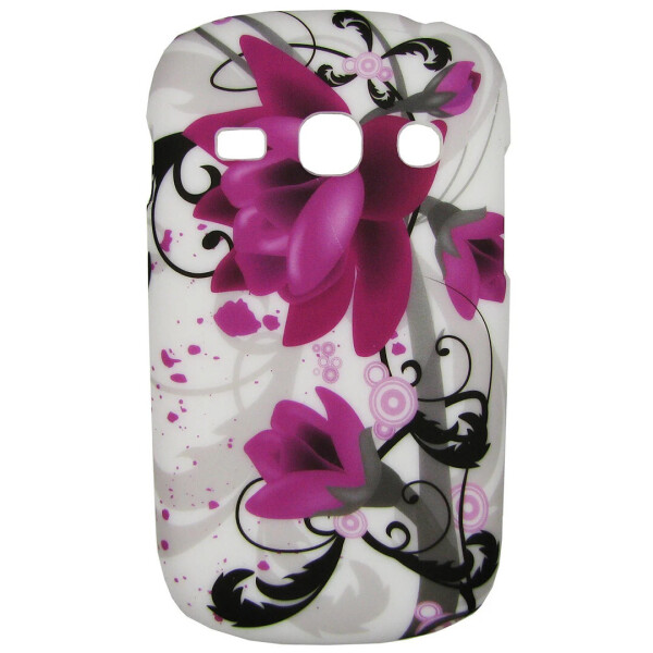 

Чехол с рисунком Printed Plastic для Samsung s6810 / s6812 Galaxy Fame Цветы