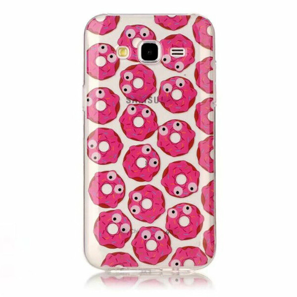 

Чехол с рисунком Printed Silicone для Samsung Galaxy J7 Neo J701 Пончики
