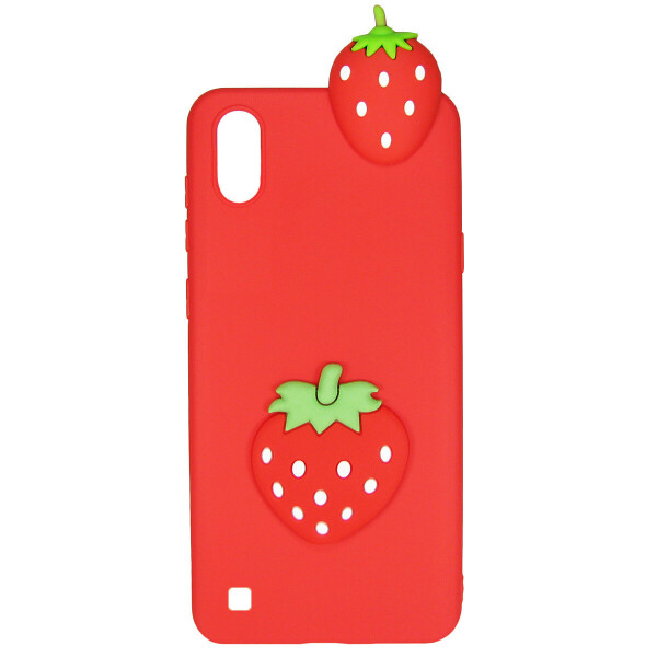 

Чехол Cartoon 3D Case для Samsung Galaxy M10 Клубничка