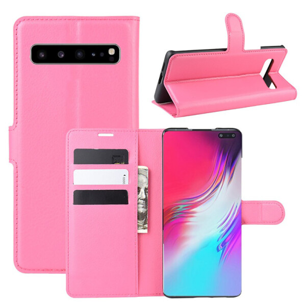 

Чехол-книжка Litchie Wallet для Samsung Galaxy S10 5G Rose