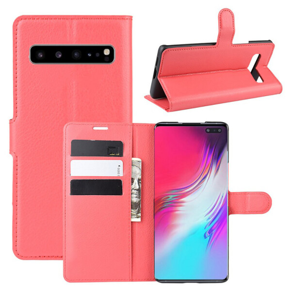 

Чехол-книжка Litchie Wallet для Samsung Galaxy S10 5G Red