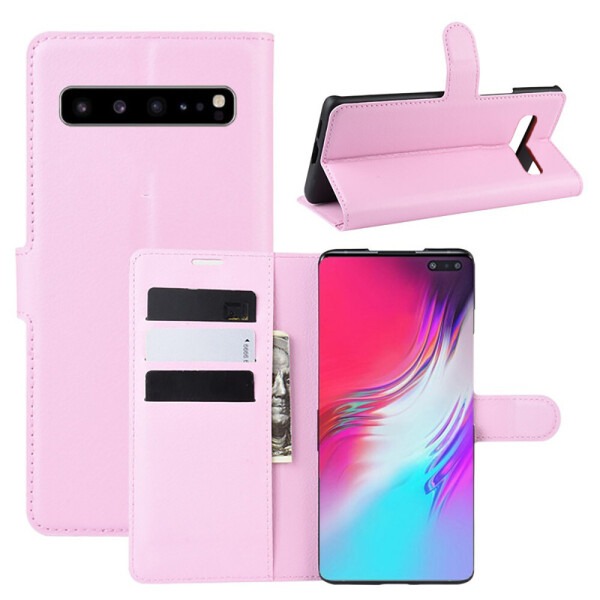 

Чехол-книжка Litchie Wallet для Samsung Galaxy S10 5G Pink