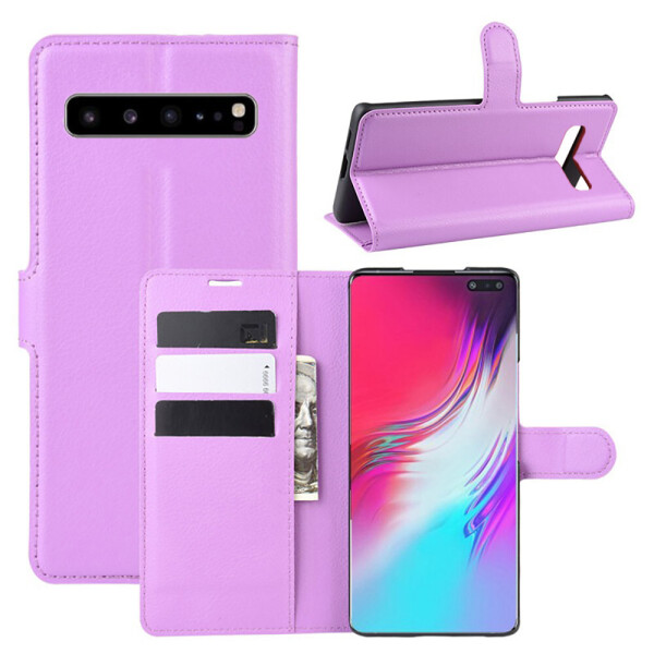 

Чехол-книжка Litchie Wallet для Samsung Galaxy S10 5G Violet
