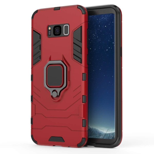 

Чехол Ring Armor для Samsung Galaxy S8+ SM-G955 Красный
