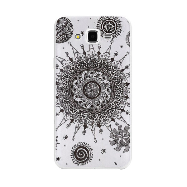 

Чехол с рисунком Printed Silicone для Samsung J2 Prime G532 Белый Узор