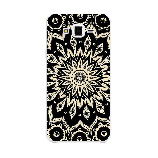 

Чехол с рисунком Printed Silicone для Samsung J2 Prime G532 Черный Узор