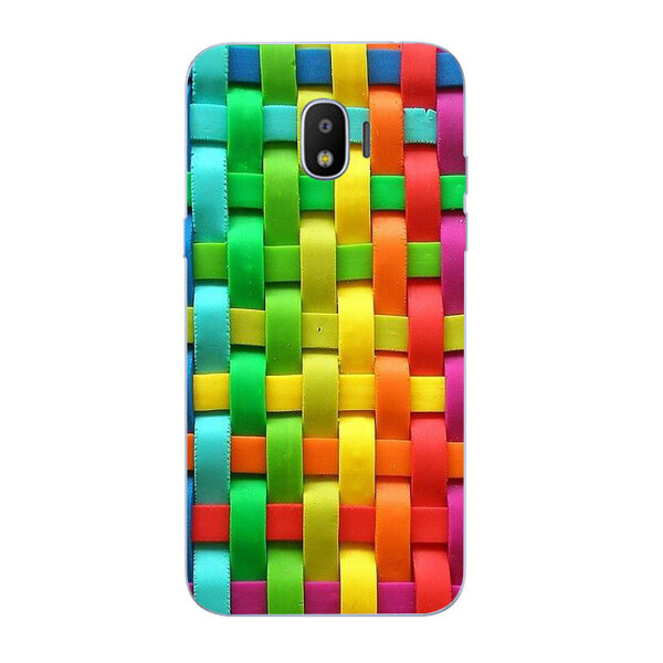 

Чехол с рисунком Printed Silicone для Samsung J250 Galaxy J2 2018 Плетенка