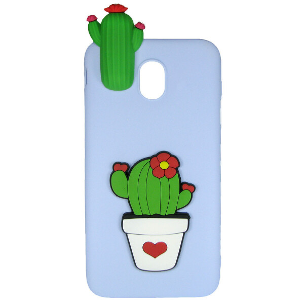 

Чехол Cartoon 3D Case для Samsung J330 Galaxy J3 2017 Кактусы