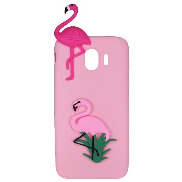 

Чехол Cartoon 3D Case для Samsung J400 Galaxy J4 2018 Фламинго