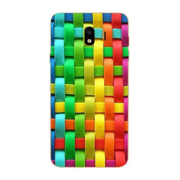 

Чехол с рисунком Printed Silicone для Samsung J400 Galaxy J4 2018 Плетенка