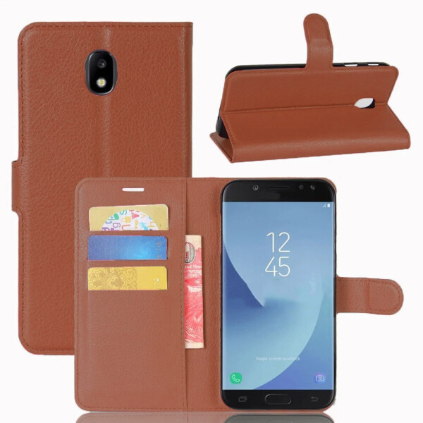 

Чехол-книжка Litchie Wallet для Samsung J530 Galaxy J5 2017 Brown