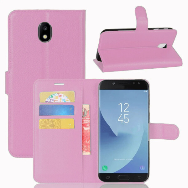 

Чехол-книжка Litchie Wallet для Samsung J530 Galaxy J5 2017 Pink