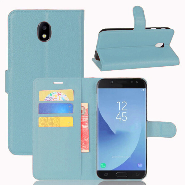 

Чехол-книжка Litchie Wallet для Samsung J530 Galaxy J5 2017 Blue