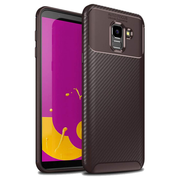 

Чехол Carbon Case Samsung J600 Galaxy J6 2018 Коричневый