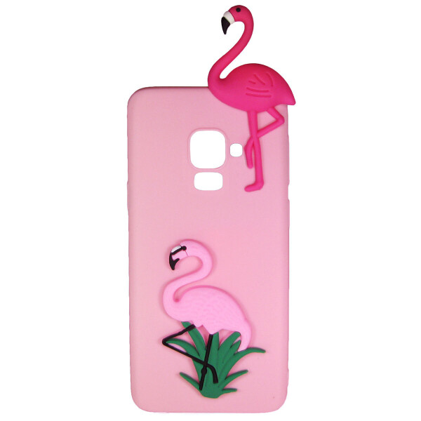 

Чехол Cartoon 3D Case для Samsung J600 Galaxy J6 2018 Фламинго