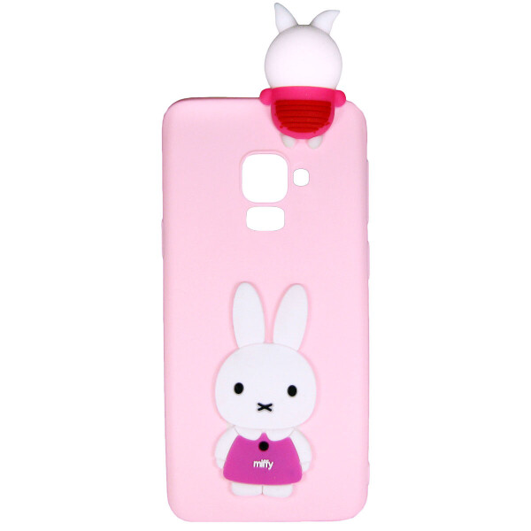 

Чехол Cartoon 3D Case для Samsung J600 Galaxy J6 2018 Кролик