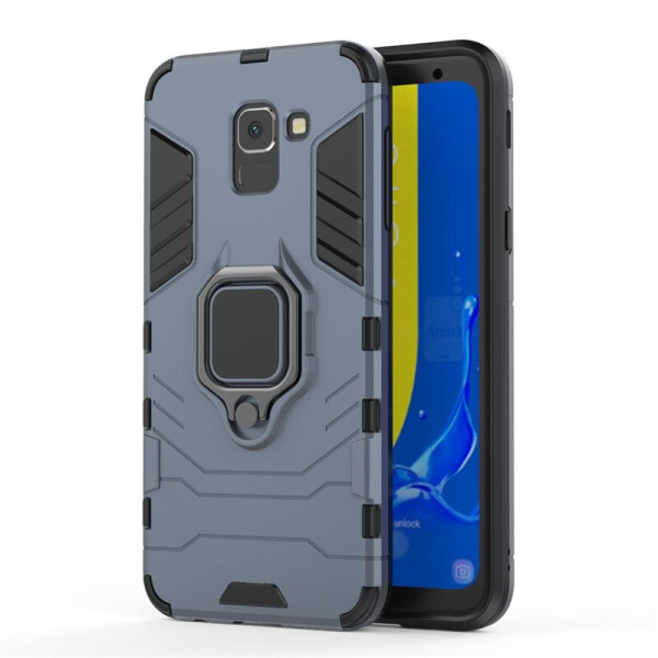 

Чехол Ring Armor для Samsung J600 Galaxy J6 2018 Синий