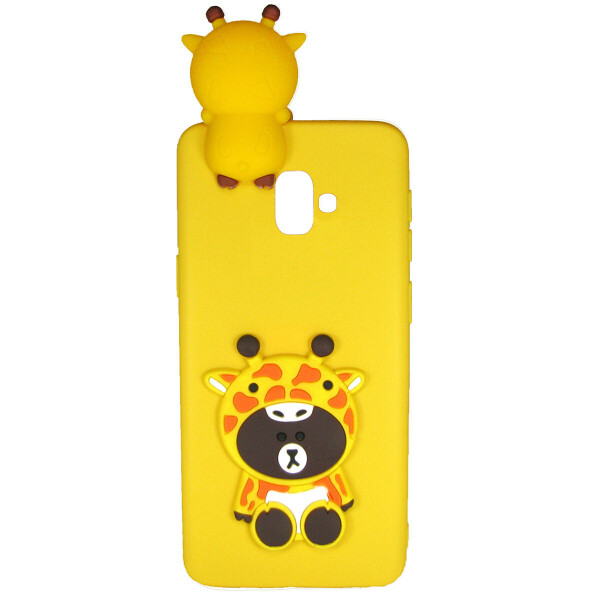 

Чехол Cartoon 3D Case для Samsung J610 Galaxy J6 Plus Жираф