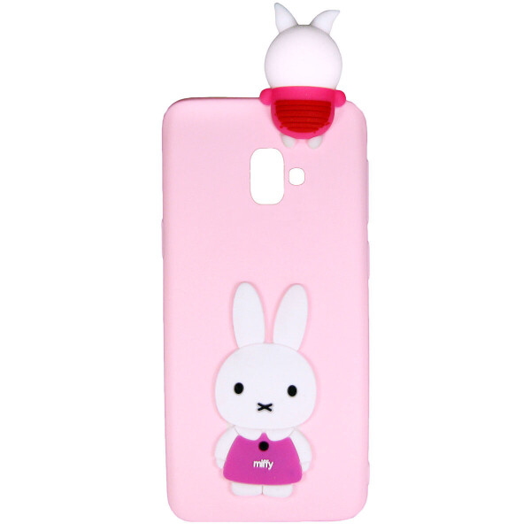 

Чехол Cartoon 3D Case для Samsung J610 Galaxy J6 Plus Кролик
