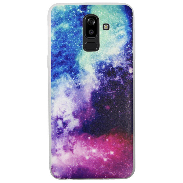 

Чехол с рисунком Printed Silicone для Samsung J810 Galaxy J8 2018 Космос