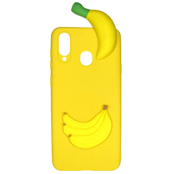 

Чехол Cartoon 3D Case для Samsung Galaxy M20 Бананы