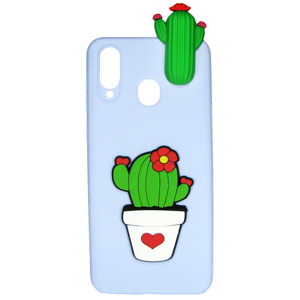 

Чехол Cartoon 3D Case для Samsung Galaxy M20 Кактусы