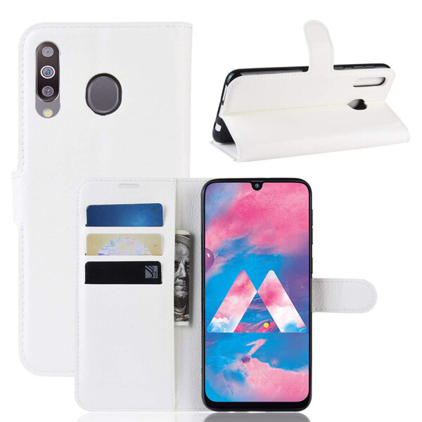 

Чехол-книжка Litchie Wallet для Samsung M305 Galaxy M30 / A40s Белый