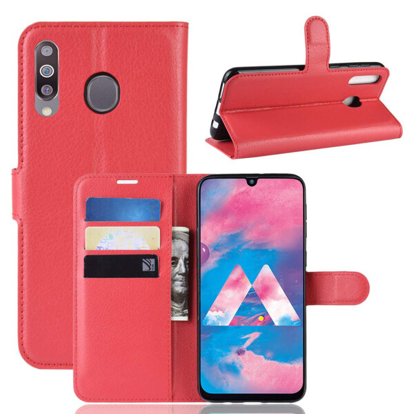 

Чехол-книжка Litchie Wallet для Samsung M305 Galaxy M30 / A40s Красный