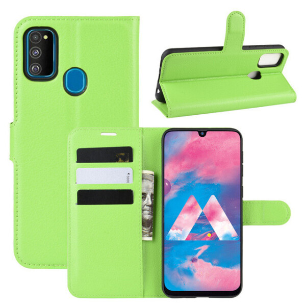 

Чехол-книжка Litchie Wallet для Samsung Galaxy M30s / M21 Green