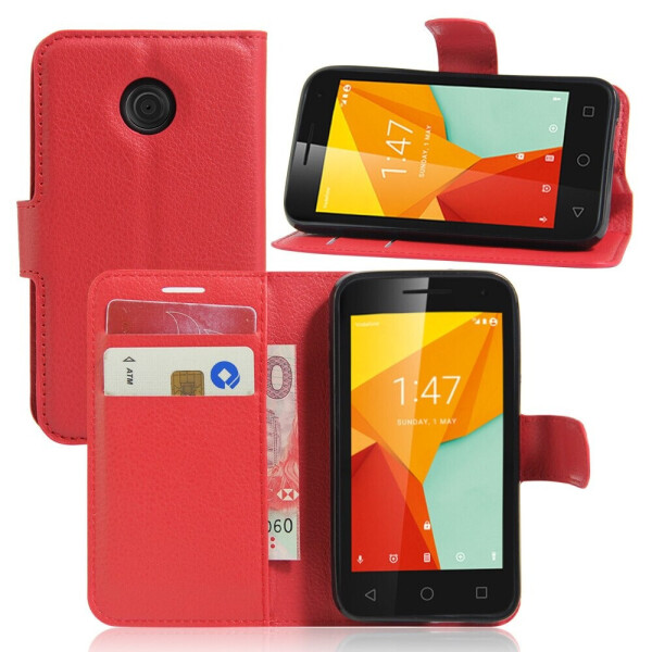 

Чехол-книжка Litchie Wallet для Vodafone Smart Mini 7 Красный