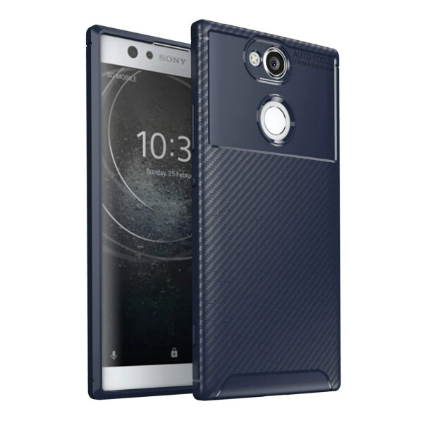 

Чехол Carbon Case Sony Xperia XA2 Синий