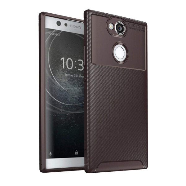 

Чехол Carbon Case Sony Xperia XA2 Коричневый