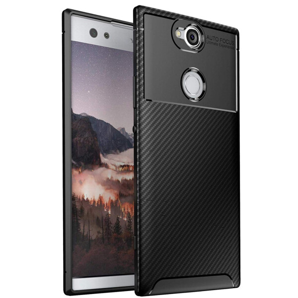 

Чехол Carbon Case Sony Xperia XA2 Plus Черный